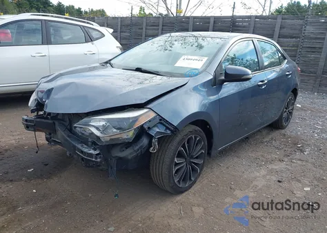 2016 Toyota Corolla S Plus from USA, damaged, VIN 2T1BURHE4GC694211